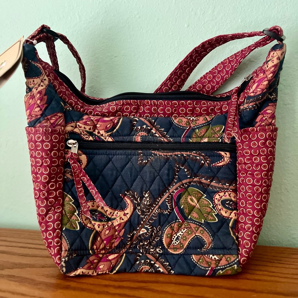 Lily Waters Women’s Multi-colored Quilted Purse NWT